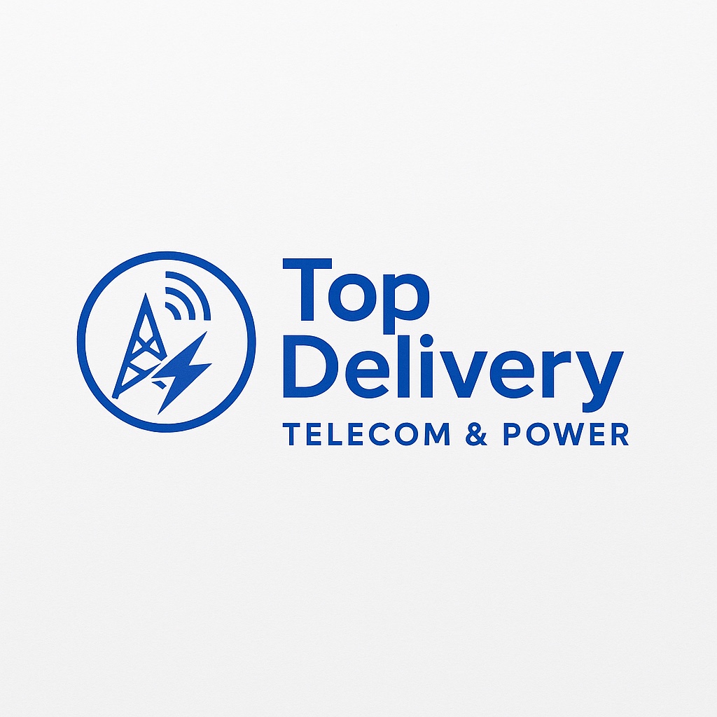 Top Delivery TELECOM & POWER Logo